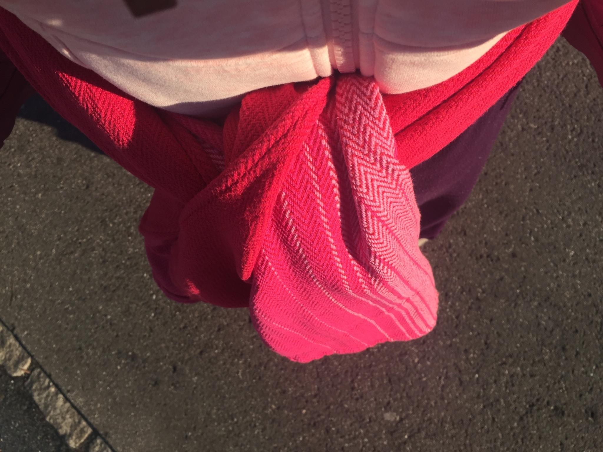 Madalo Hada rosa handwoven wrap test and review