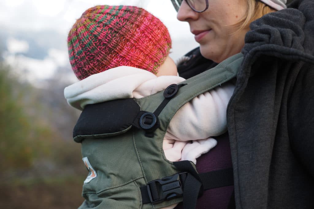 Baby in Ergobaby Carrier Omni 360