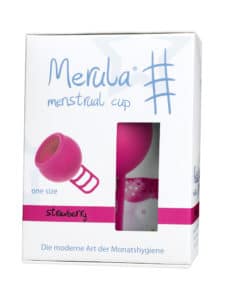 package of Merula Menstrual Cup